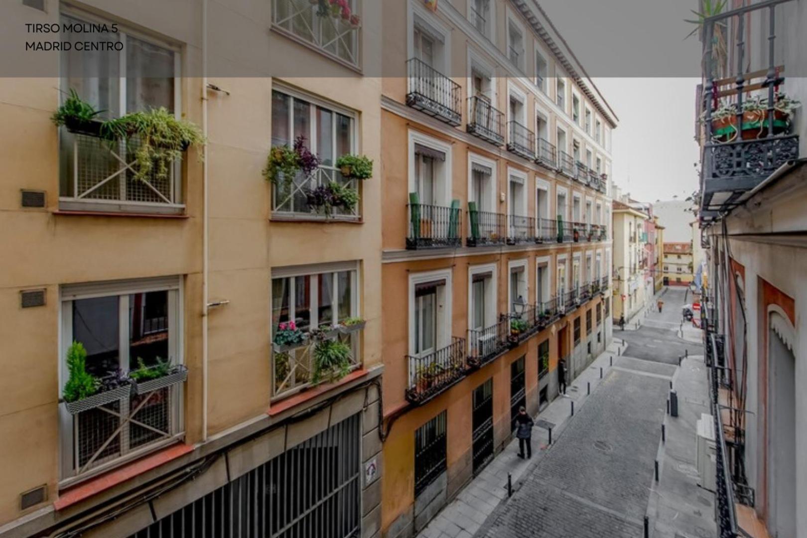 Spacious New Aparment Para 8Pax En La Plaza De Tirso E1 Madrid Bagian luar foto