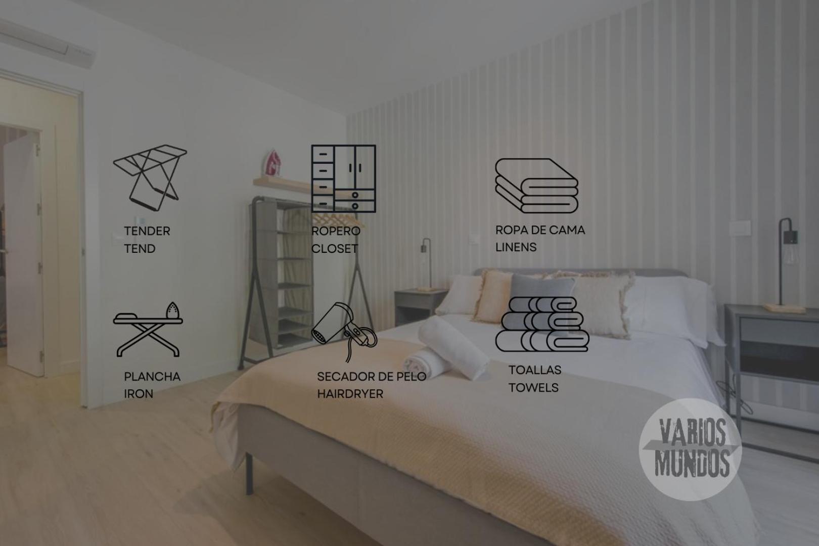 Spacious New Aparment Para 8Pax En La Plaza De Tirso E1 Madrid Bagian luar foto